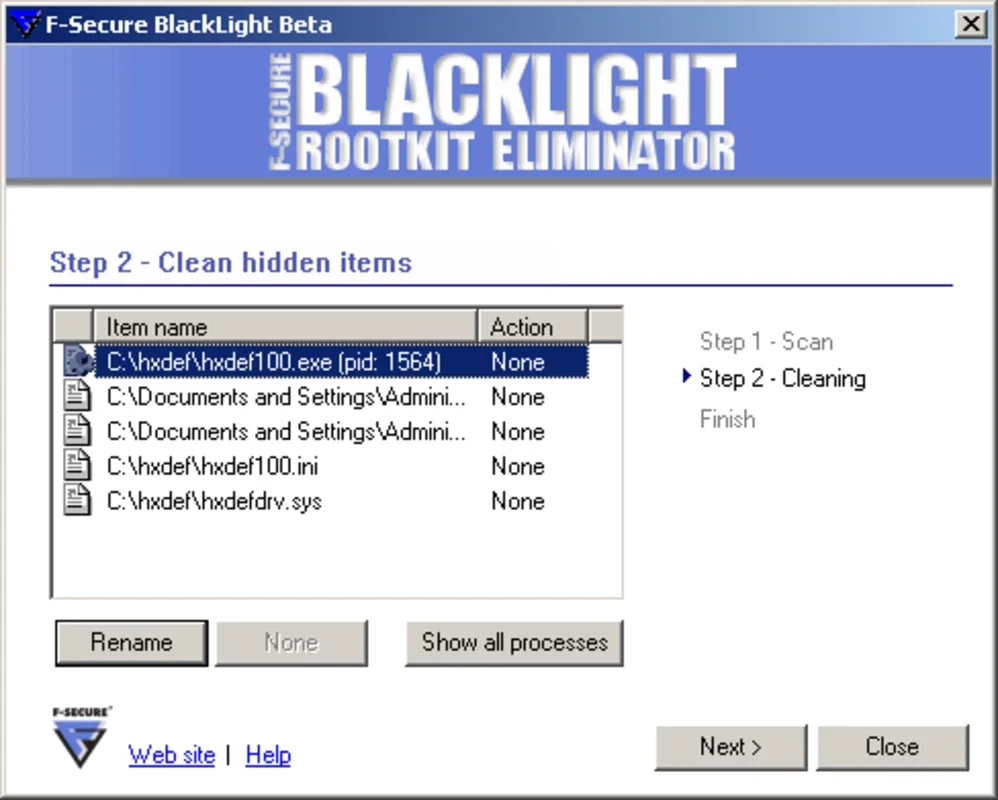 F-Secure BlackLight for Windows - Protect Your System