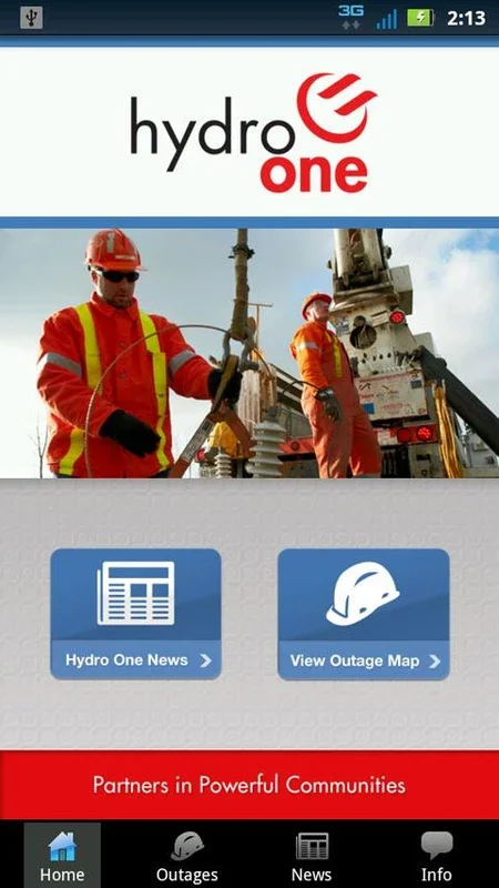 Hydro One for Android - Stay Informed About Power Outages