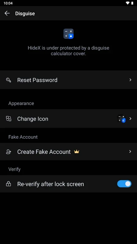 HideX: Secure Android Privacy App - Calculator Disguise