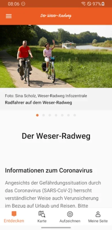 Weser-Radweg for Android - Ultimate Cycling App