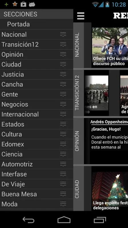 Reforma for Android - Unleashing Independent Journalism