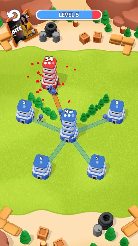 Tower War - Tactical Conquest for Android - Conquer Enemy Towers