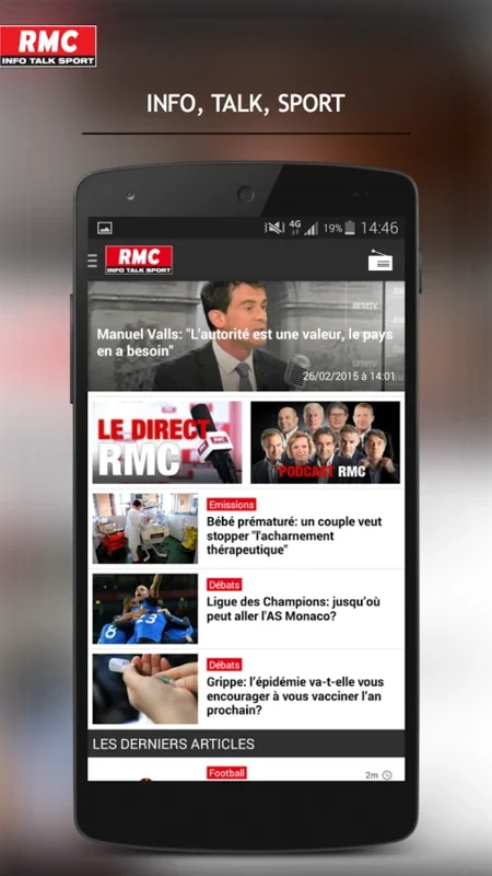 RMC for Android - Stay Connected with News and Sports