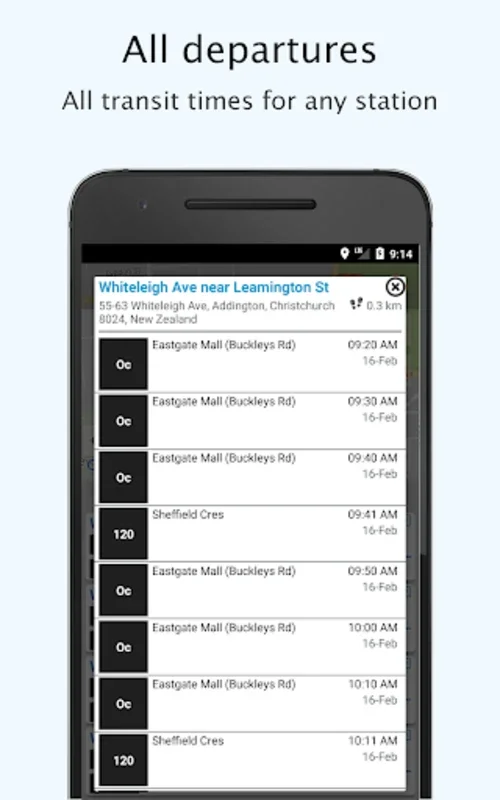 Christchurch Public Transport - Offline metro bus for Android