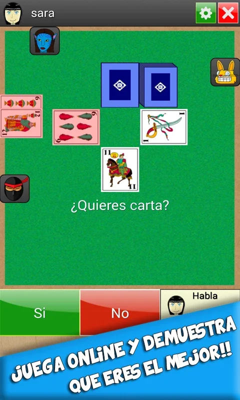 SieTe y MeDia for Android - Strategic Card Fun