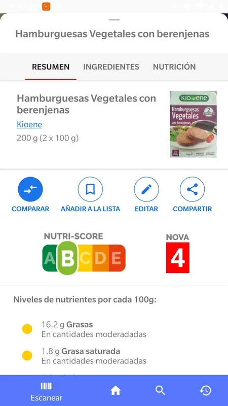 Open Food Facts for Android - Get Nutritional Insights