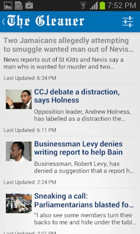 Gleaner Mobile for Android: Personalized News Hub