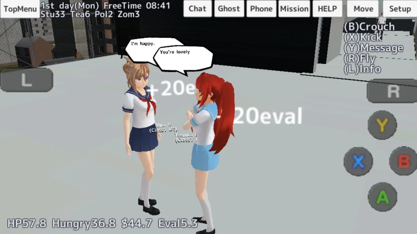 School Girls Simulator for Android - Life in a Japanese School