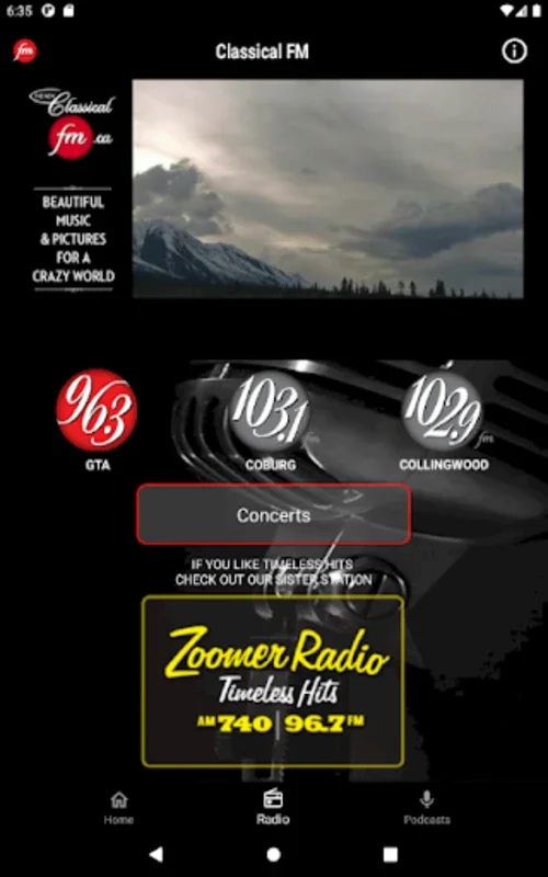 Classical FM for Android - Unrivaled Musical Experience