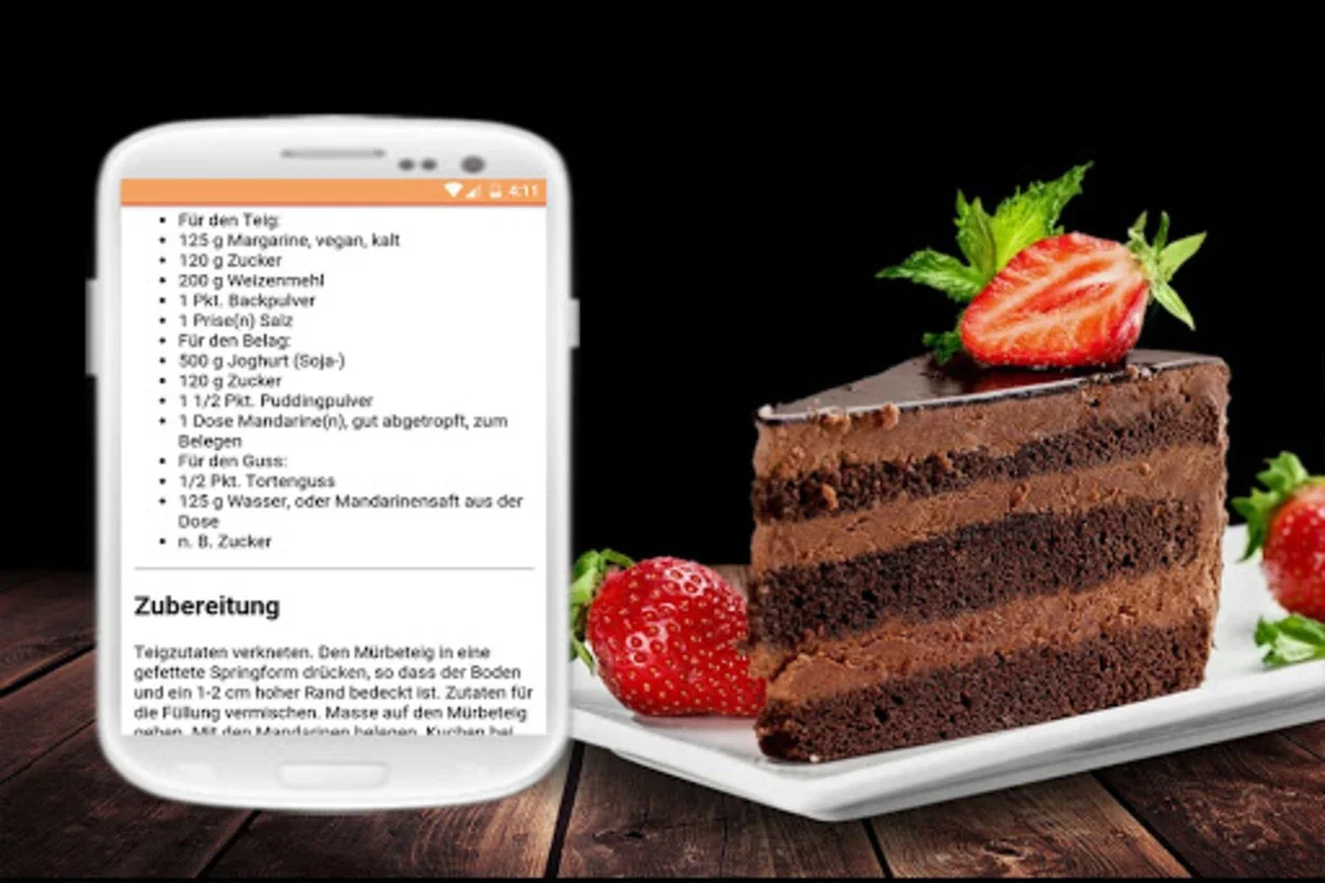 Kuchen Rezepte for Android - No Download Needed, Just Use AppHuts