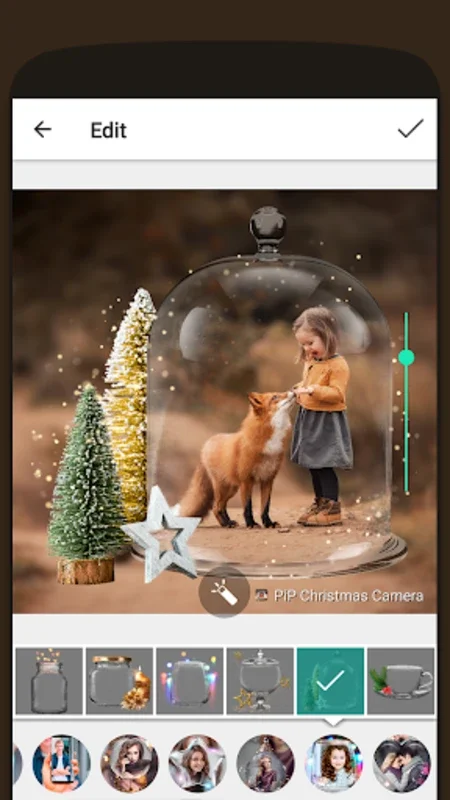 PiP Christmas Camera for Android - Festive Photo Editing