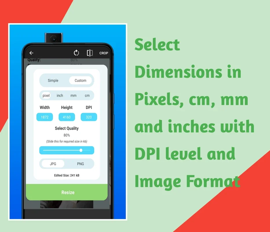 Resizzo - Reduce Photo Size App for Android