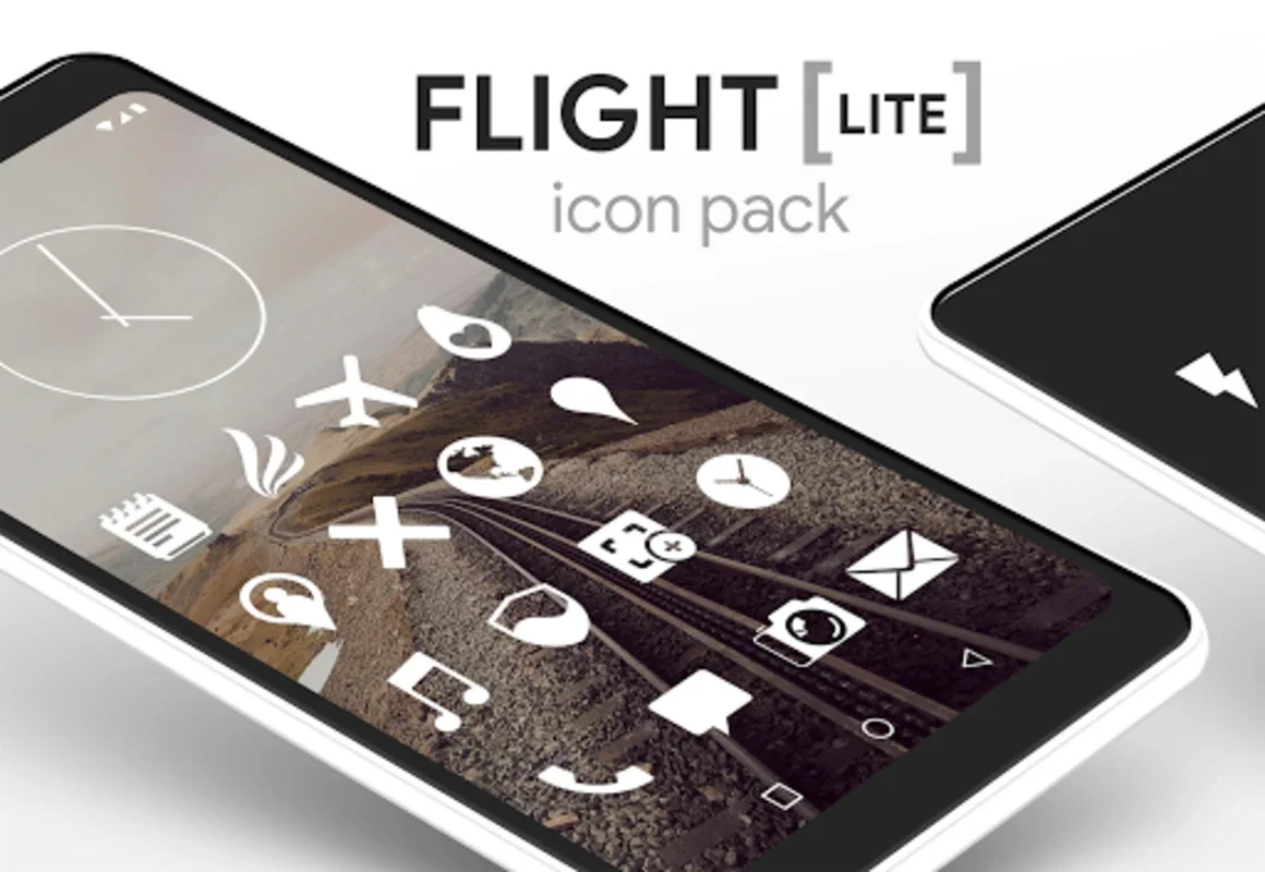 Flight Lite for Android - Elegant Icon Pack for Your Device