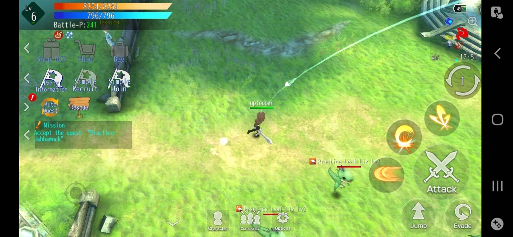 AVABEL LUPINUS for Android - A Traditional - Style MMORPG