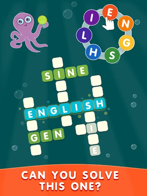 Crossword out of the words for Android - Engaging Word Puzzle