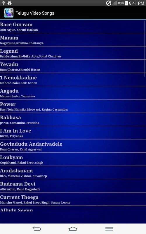 Telugu Video Songs for Android: Explore a Vast Collection
