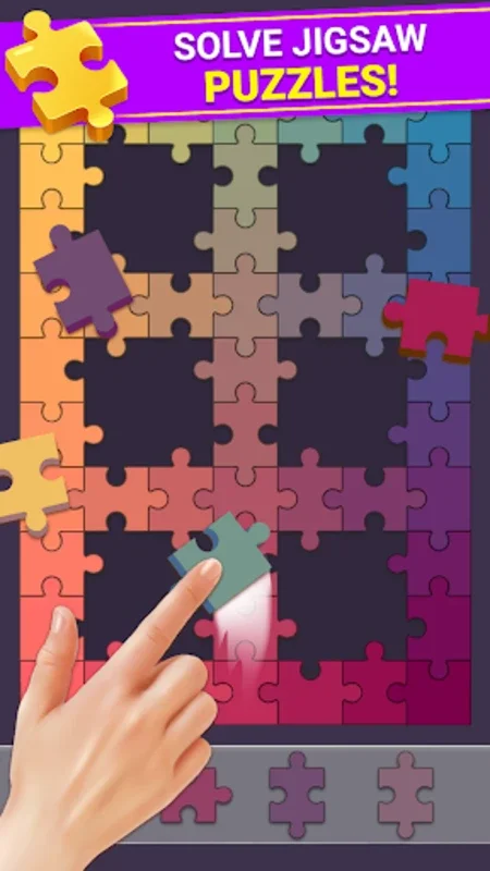 Gradient Jigsaw Puzzle for Android: Engaging Color-Matching Game