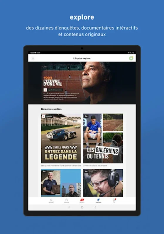 L'Équipe for Android - Stay Updated with Sports News