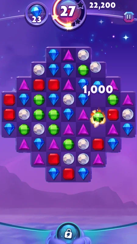 Bejeweled Stars for Android - Play and Compete