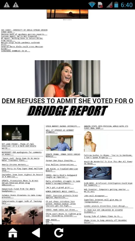 DrudgeReport for Android: Stay Informed with Diverse News