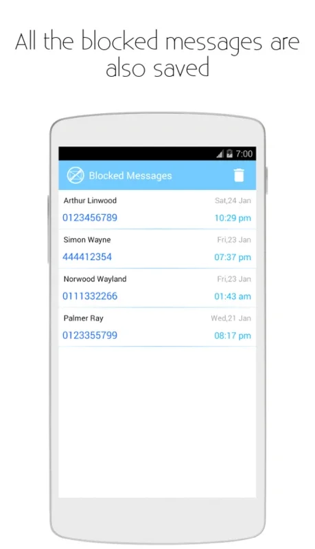 Antimolestias for Android: Block Unwanted Calls and Messages