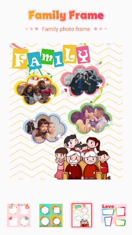 Family photo editor & frames for Android - Preserve Family Memories