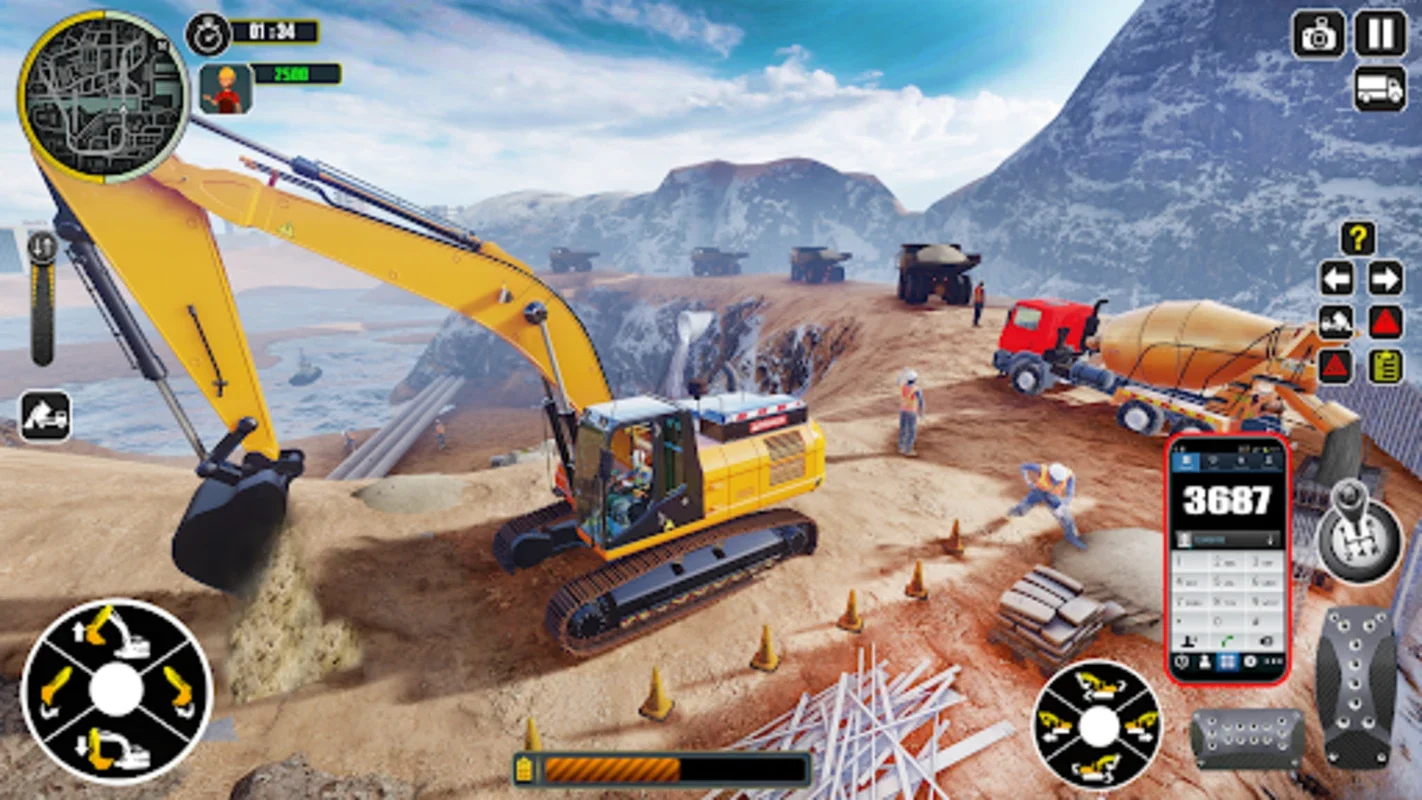 Excavator Truck Simulator Game for Android - Realistic Construction Fun