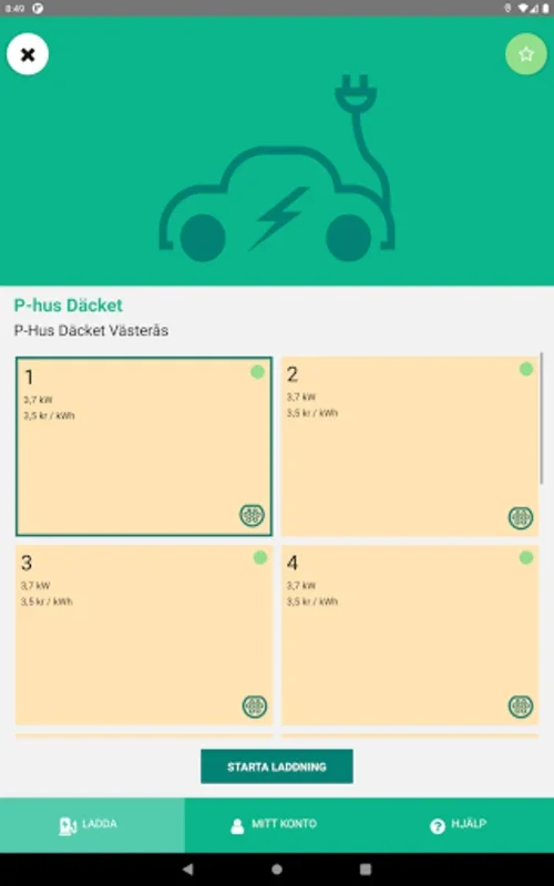 EVcore for Android - Seamless Electric Vehicle Charging