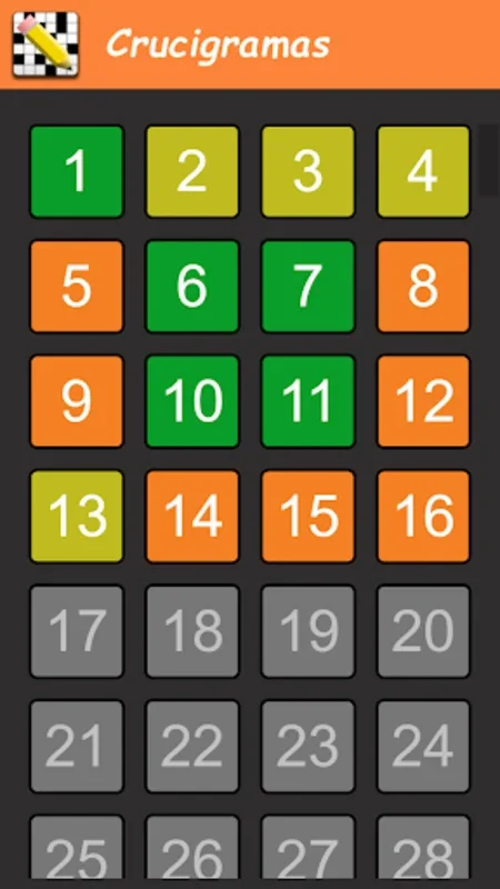 Crucigramas - en español for Android: Enhance Vocabulary