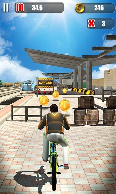 True BMX Fever 3D for Android - Thrilling BMX Stunts