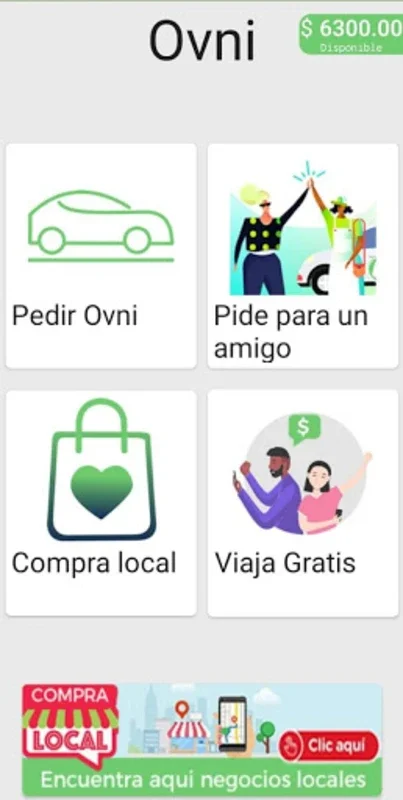 OvniApp Socio Pasajero for Android - Earn via Referrals