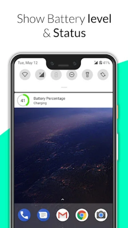 Battery Percentage for Android - Monitor Battery Easily