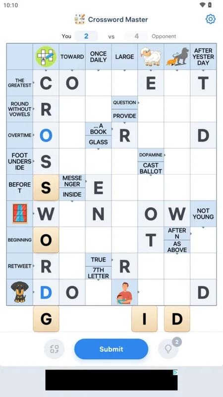 Crossword Master for Android - Play Endless Crossword Puzzles