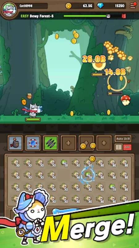 Cat Hero for Android - Merge Fish to Defend Dreams