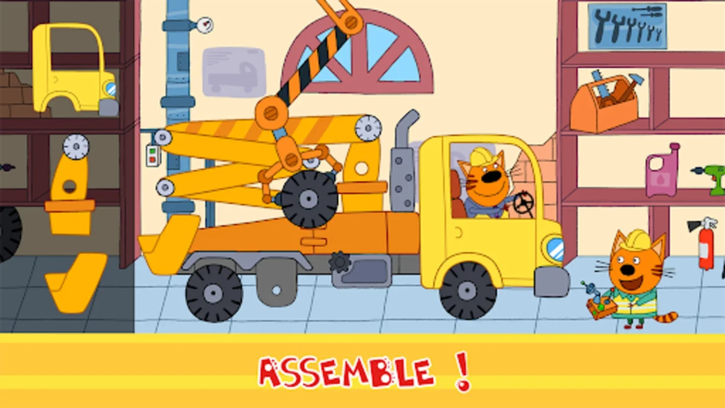 Kid - E - Cats Cars for Android: Interactive Learning for Kids