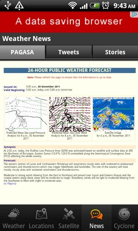 PH Weather for Android: Comprehensive Weather Info