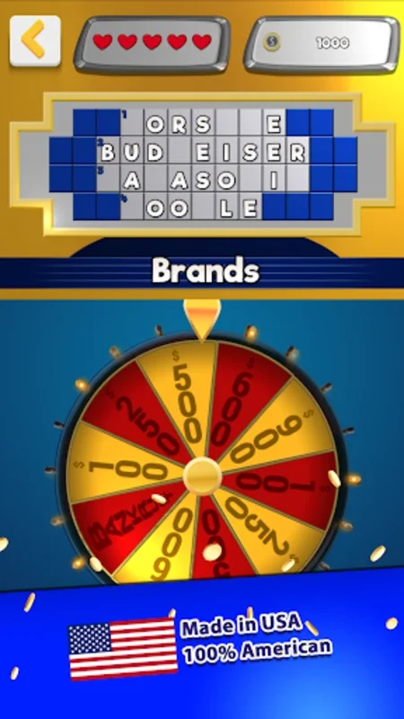 The Wheel of Fortune XD for Android - Spin and Solve