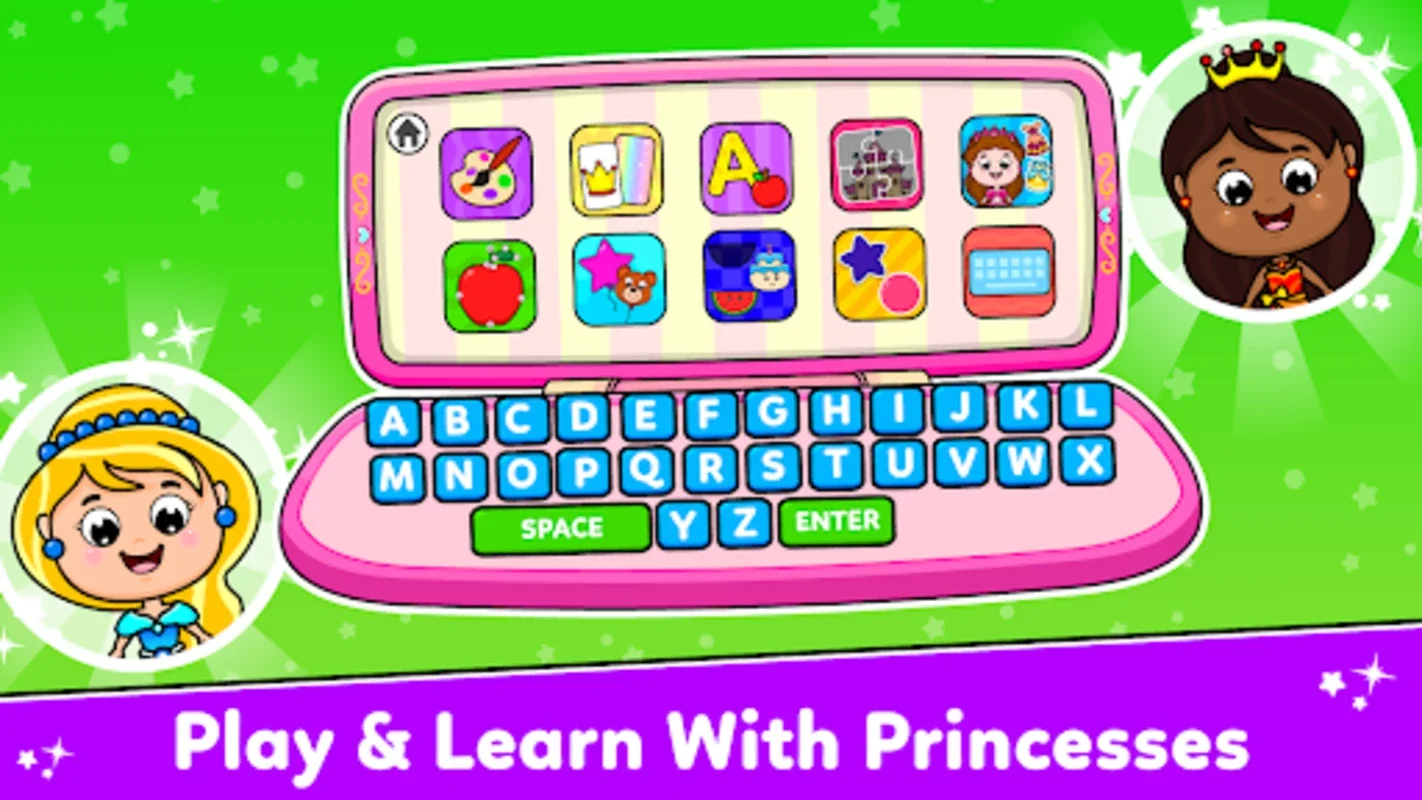 Timpy Princess Computer Games for Android - Educational Fun