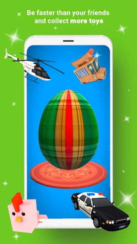 Egg Toys for Android - Endless Surprise Toy Discovery