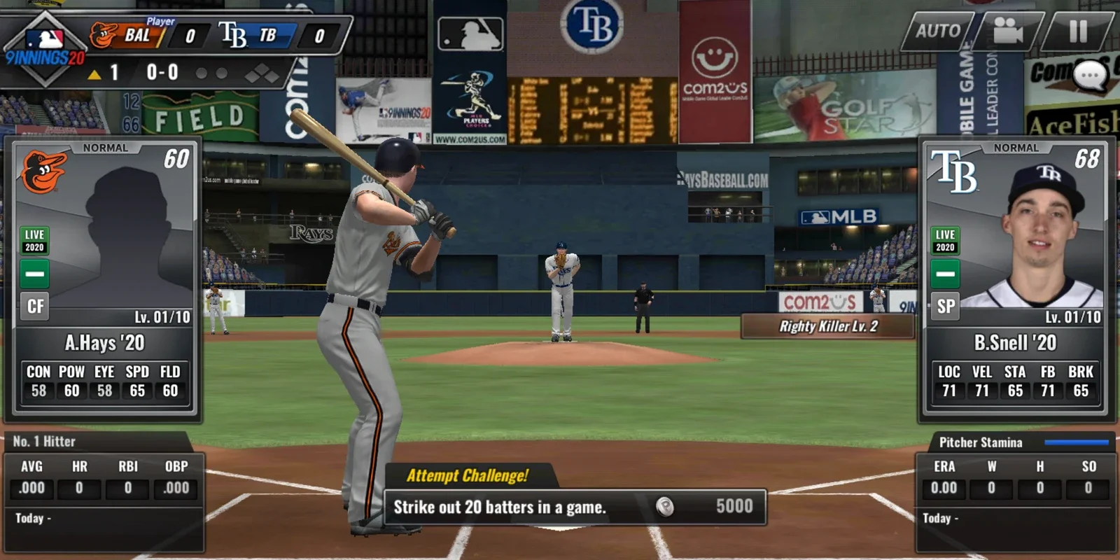 MLB 9 Innings 23 for Android - The Official Baseball Game