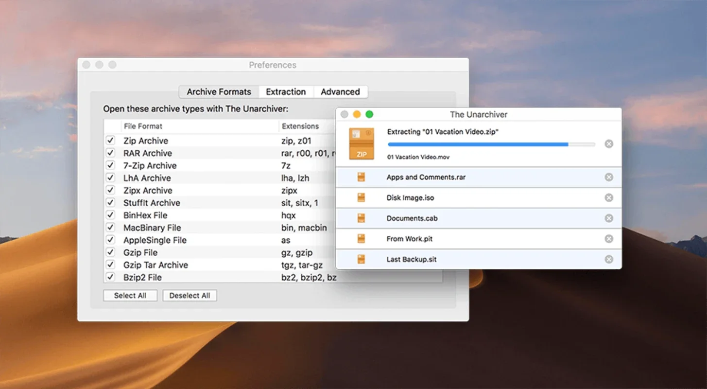 The Unarchiver for Mac - Versatile Decompression Tool