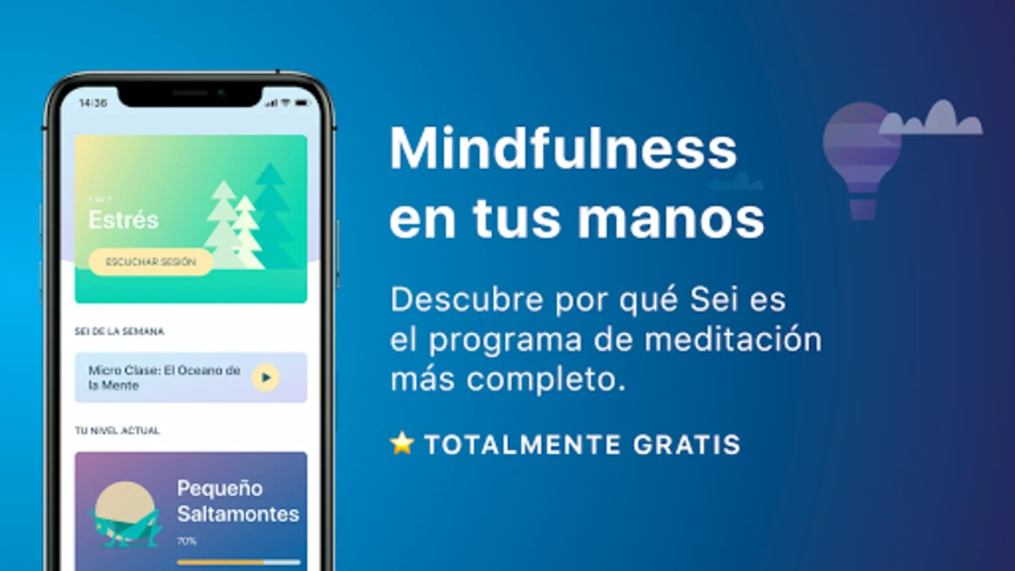 Sei: Meditación y Sueño Fácil for Android - Enhance Well-being