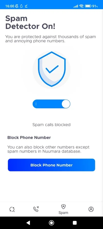 Nuumara for Android - Block Spam Calls