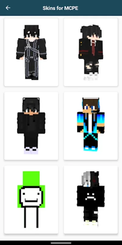 Boys Skins for Minecraft PE for Android - Customize Your Avatars