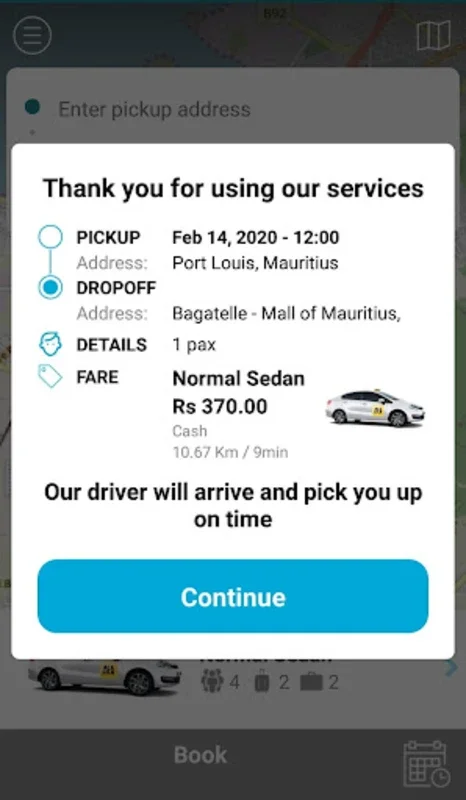 ALA-LILA Taxi service for Android - No Downloading Required