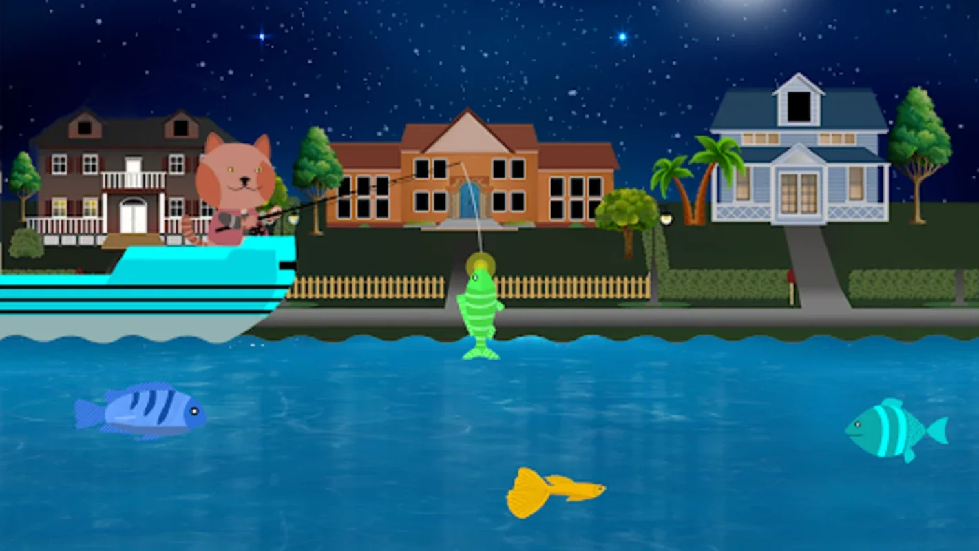 Cat Goes Fishing Simulator on Android: A Relaxing and Strategic Game