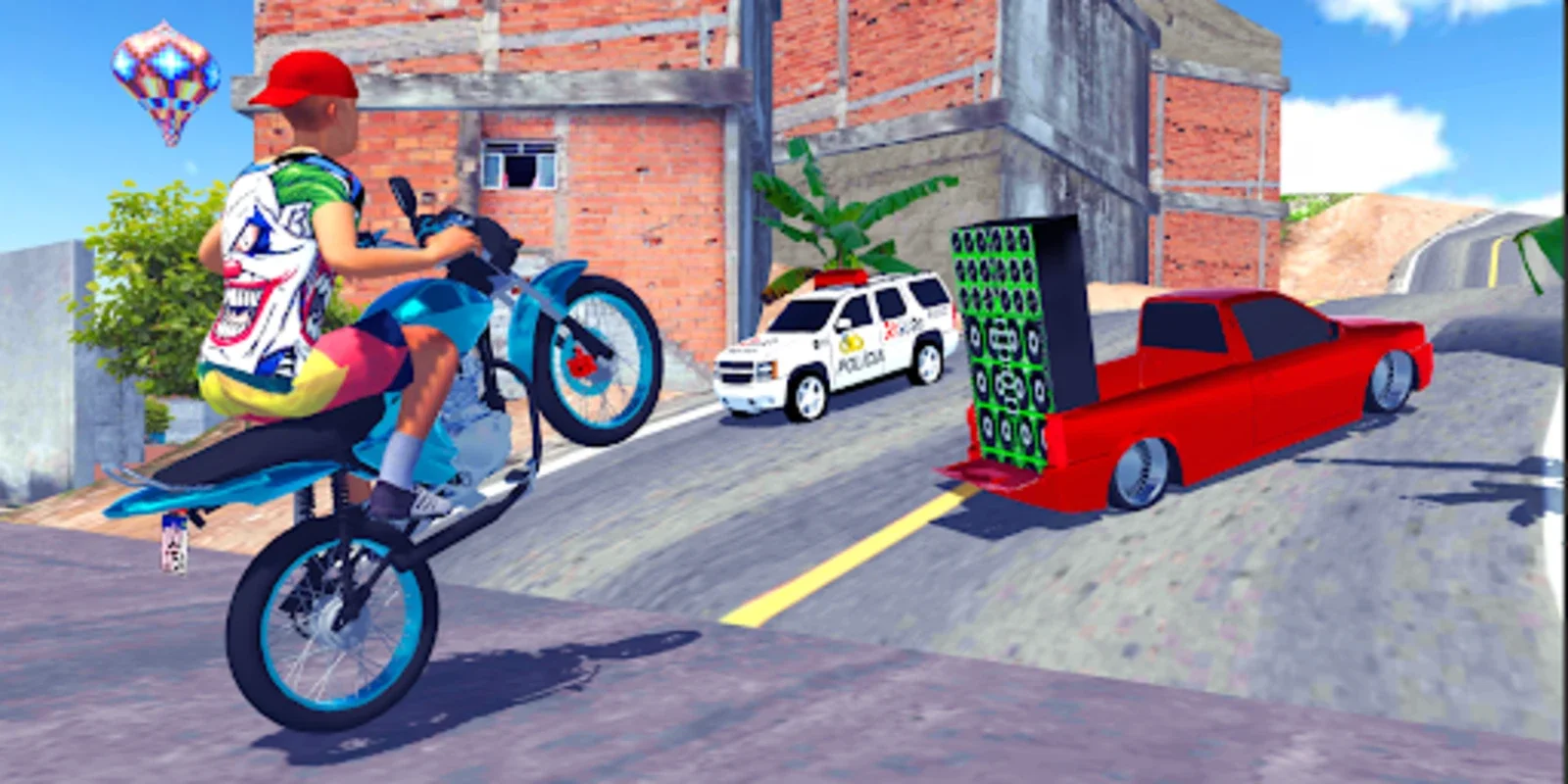 Corte de Giro Jogo de Motos BR for Android - Immerse in Brazilian Streets