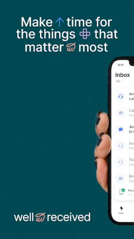 WellReceived for Android - Secure Patient Communication