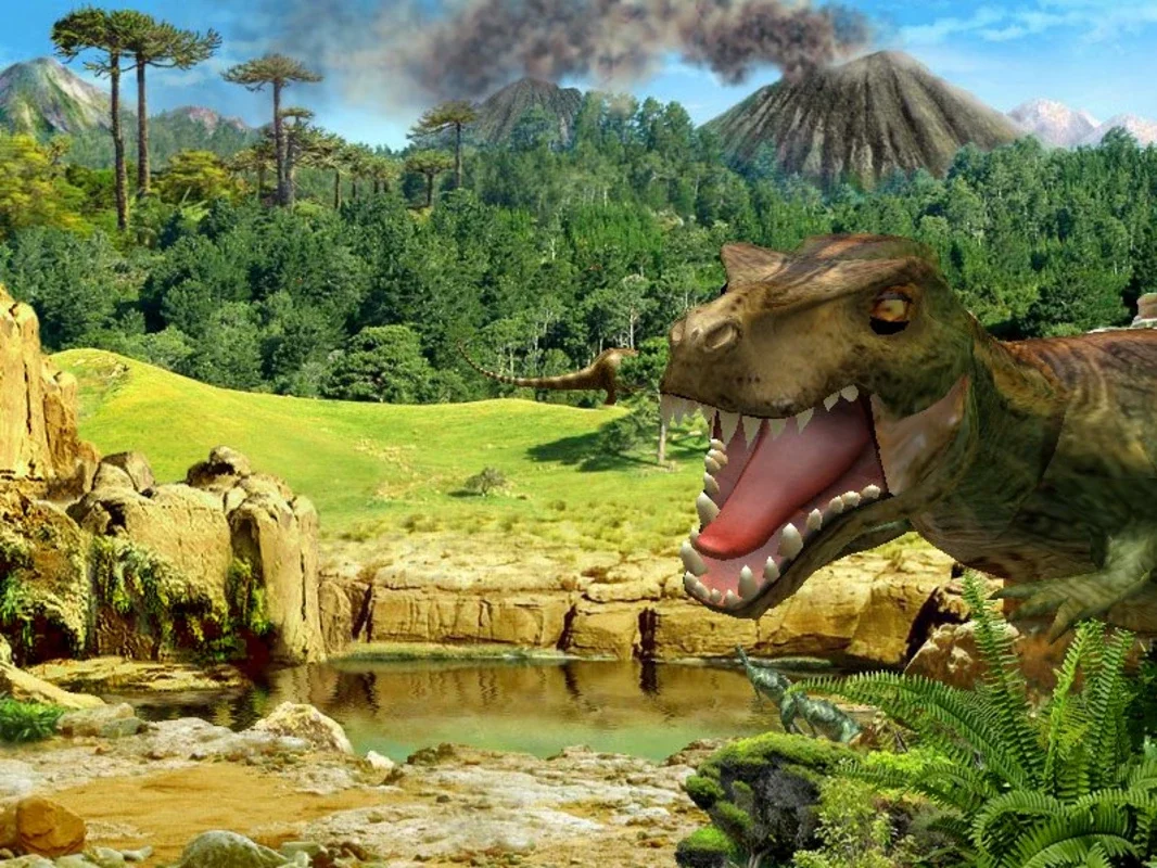 3D Dinosaurs Screensaver for Windows - Free Download