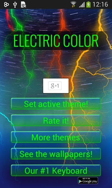 Electric Color Keyboard for Android - Elevate Your Typing